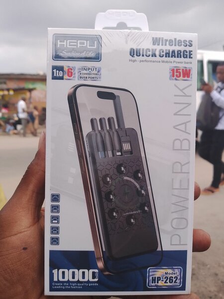 Chargeur sans fil HEPU 10000mAh