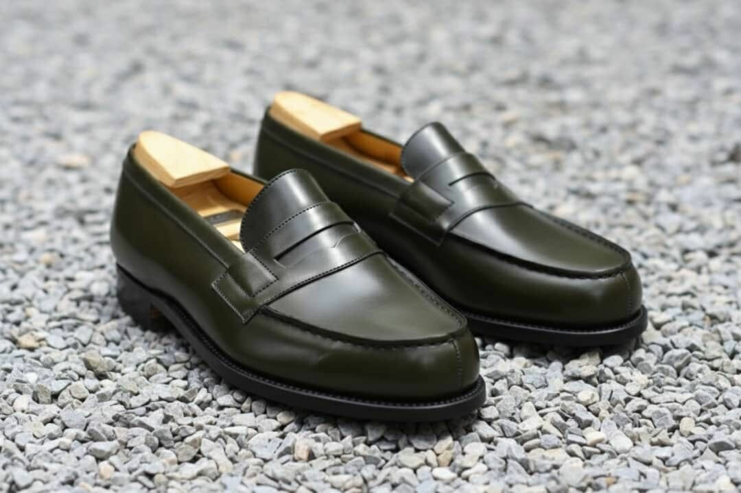 Mocassins élégants en cuir