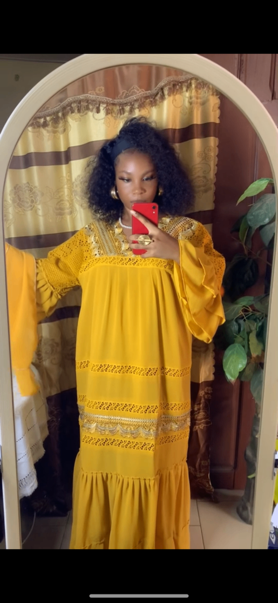 Boubou dame élégant