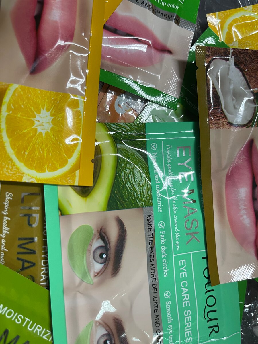 Masques pour Yeux et Lèvres