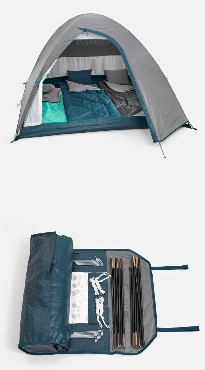 Tente de camping légère 2 personnes