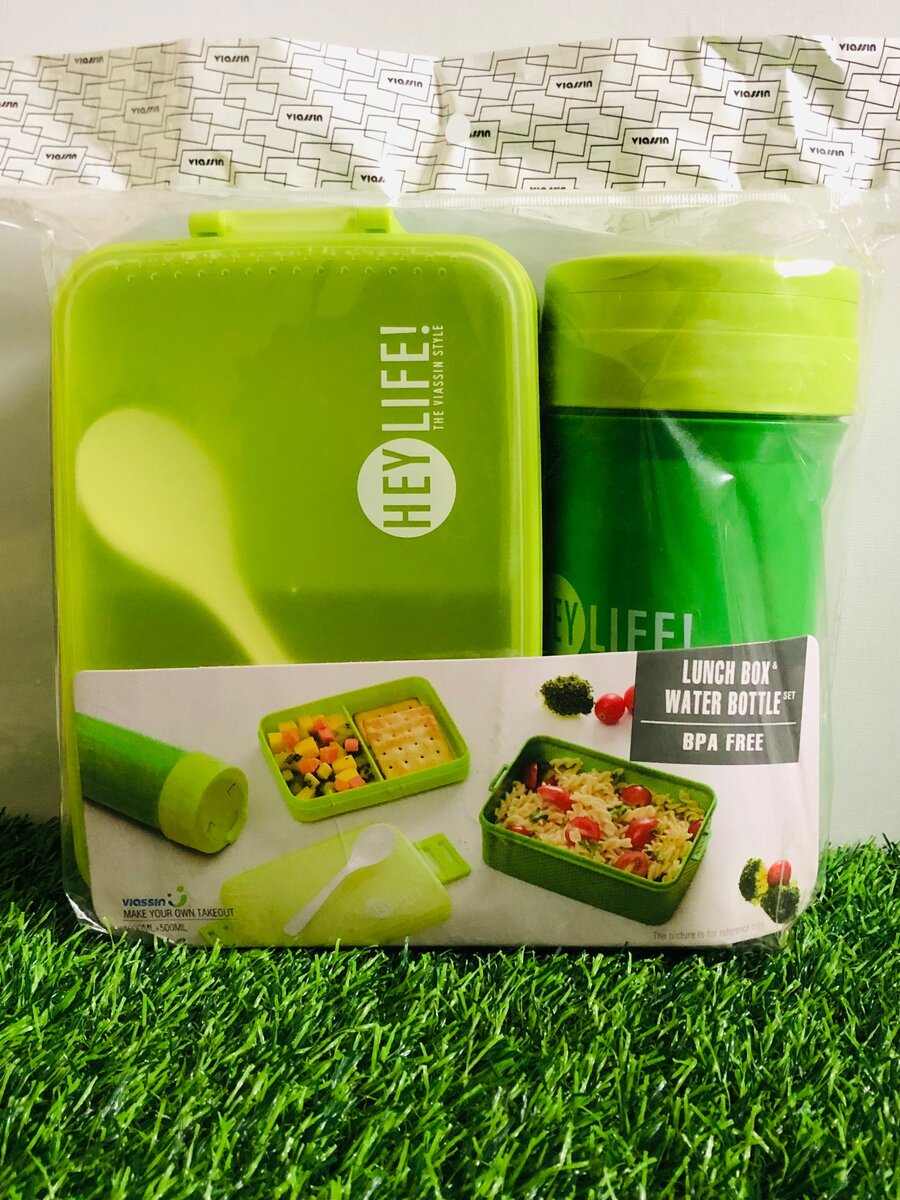 HEY LIFE LUNCH BOWL & WATER BOTTLE