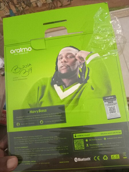 Casque Bluetooth Oraimo Méga