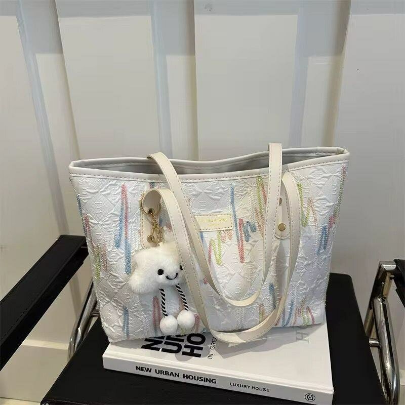 Sac cabas motif nuagette