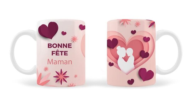 CADEAUX : Tasse personnalisée