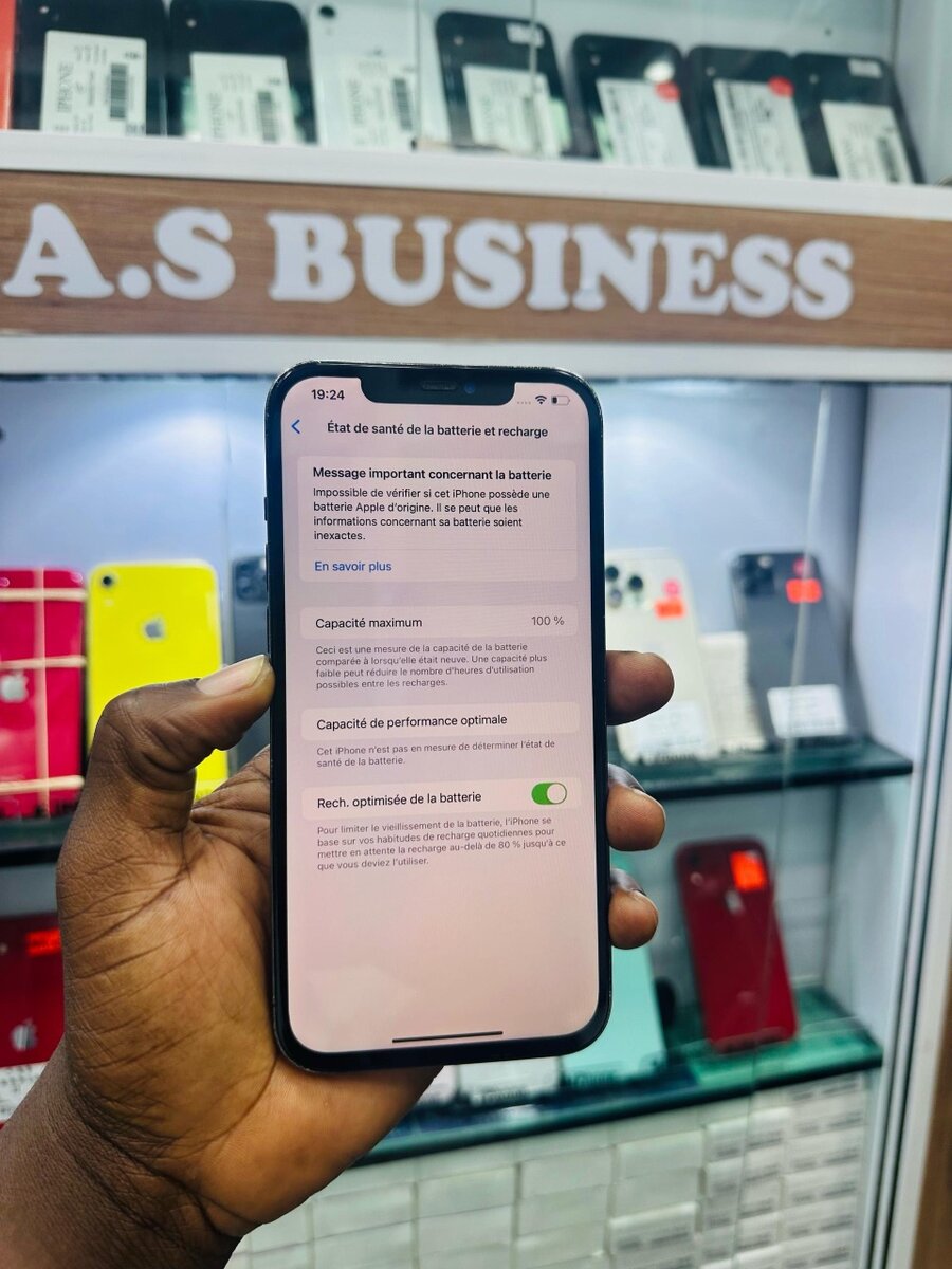 12 pro max 128giga sans ID