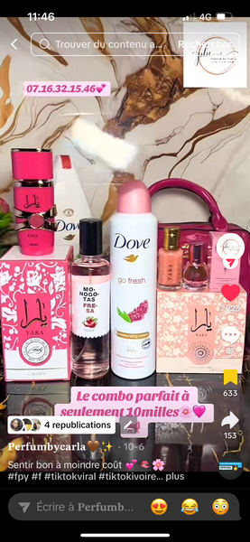 Coffret Parfums Exquises