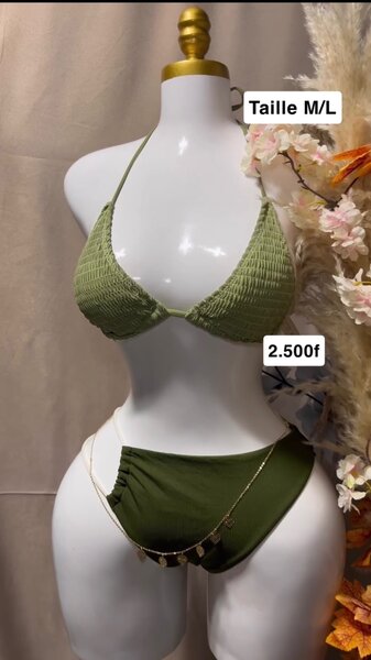 Bikini vert taille M/L