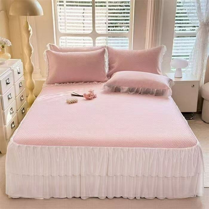 Parure de lit élégante en dentelle