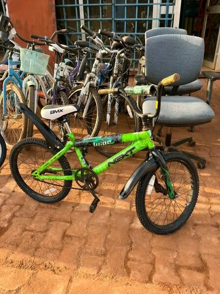 Vélo enfant BMX vert