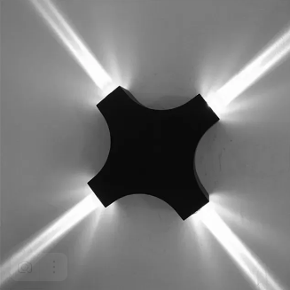 Indoor Aluminium Iron Outdoor Led Sconce Wandlamp Wall Lamp
