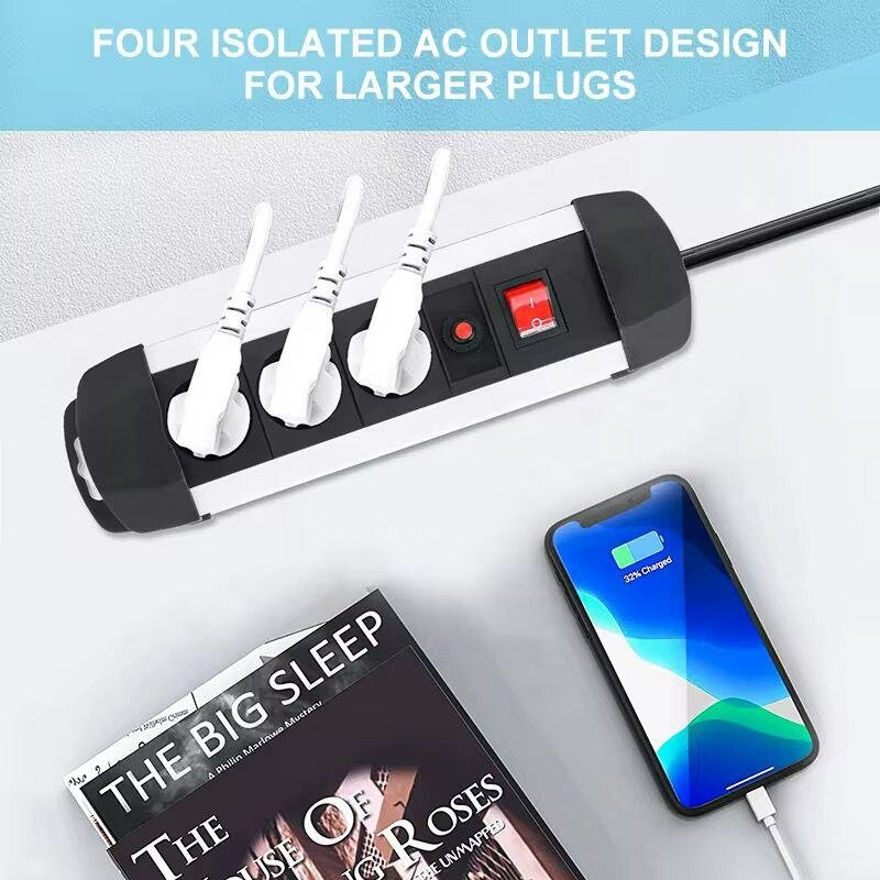 Multiprise 3 Prises USB