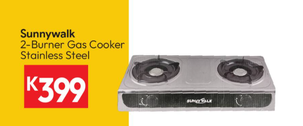 2 burner gas cooker