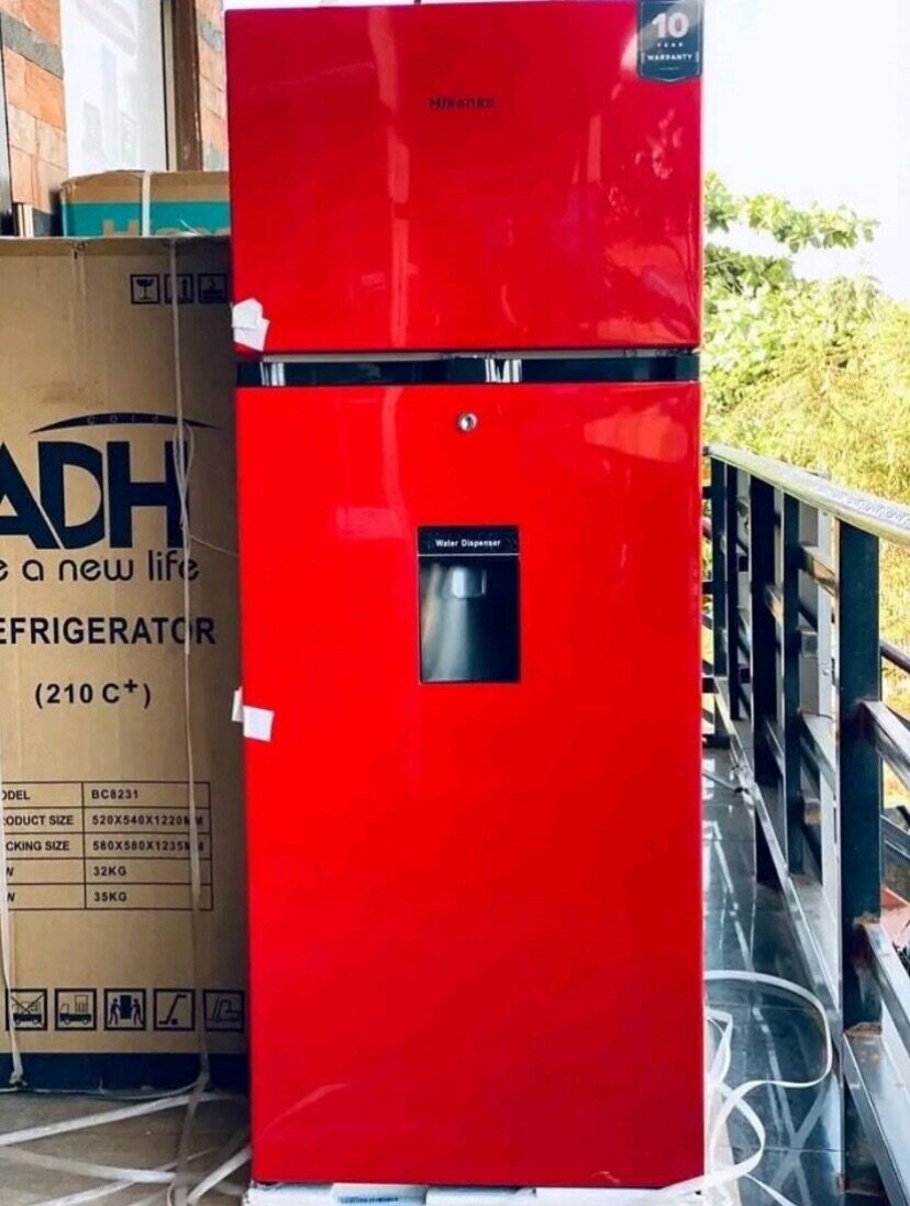 Hisense double door fridge