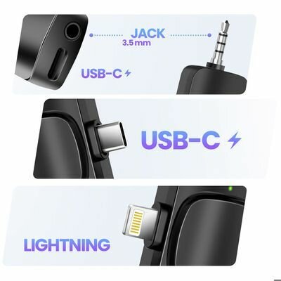 Micro 3 en 1 réduction de brui