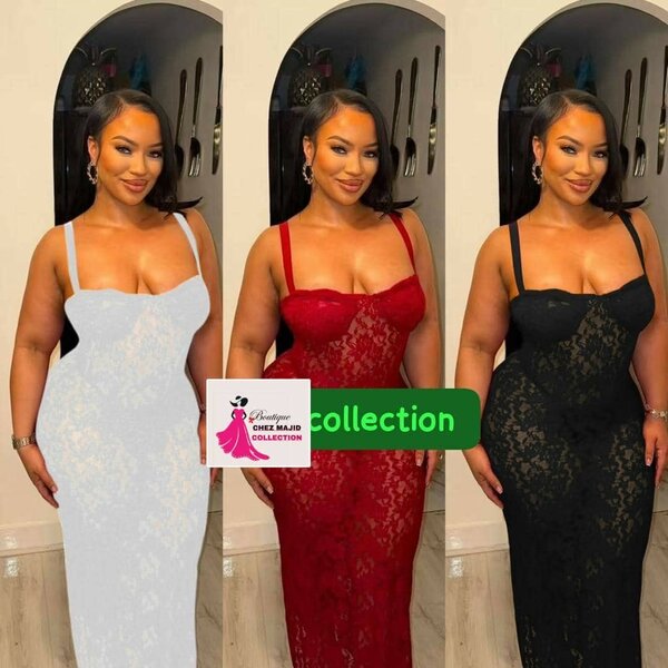 Robe élégante en dentelle