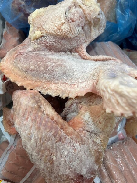 Tilapia, Chicken, Turkey Wings, Seara Sausage, Kpanla, etc.