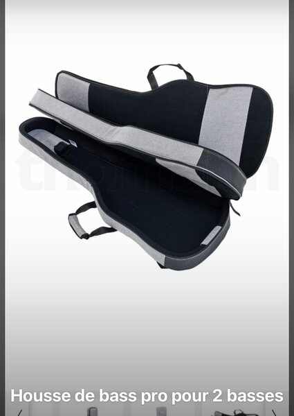 Housse de basse électrique 2 basses