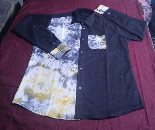 Chemise Homme Bicolore Élégante