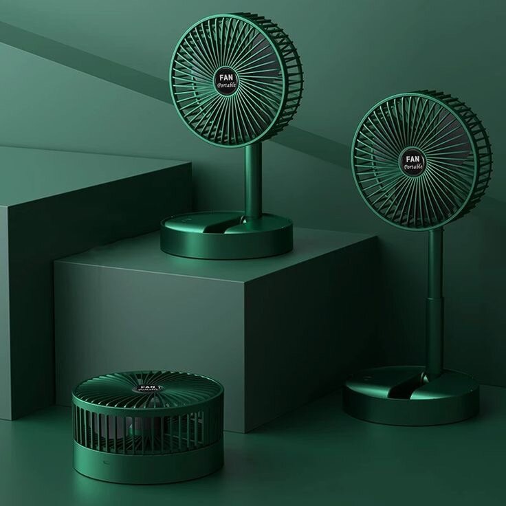 Telescopic Foldable Fan