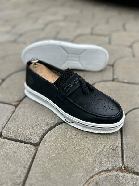 Mocassins en cuir élégants