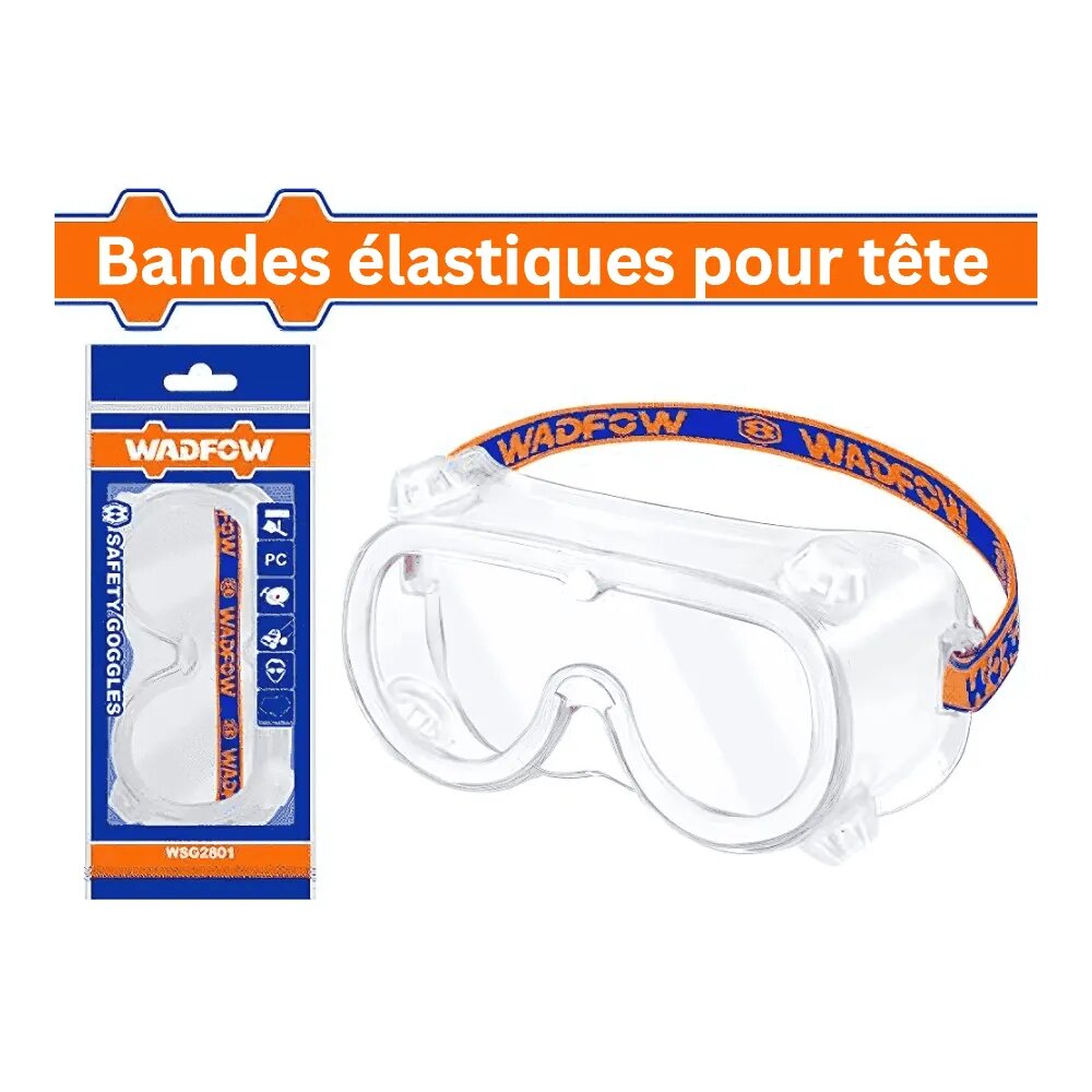 Lunettes de sécurité anti-éclaboussures
