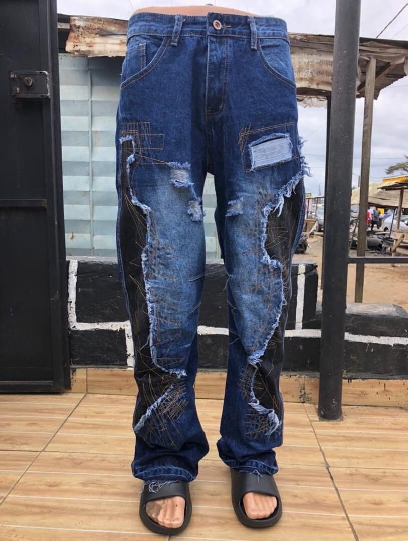 Jeans baggy homme tendance