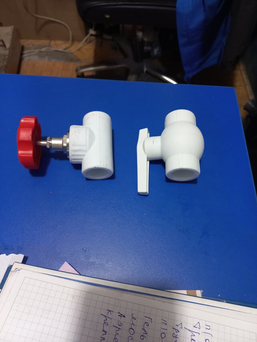 Краны пластик