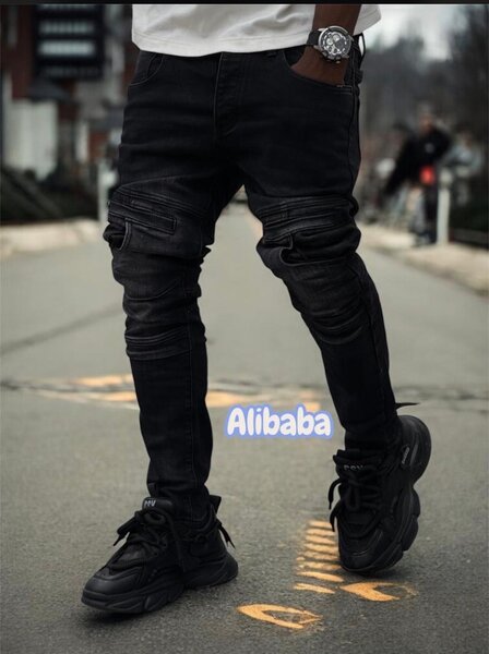 Jeans cargo pour hommes