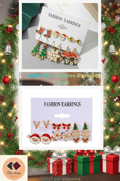 Colliers de Noël élégants