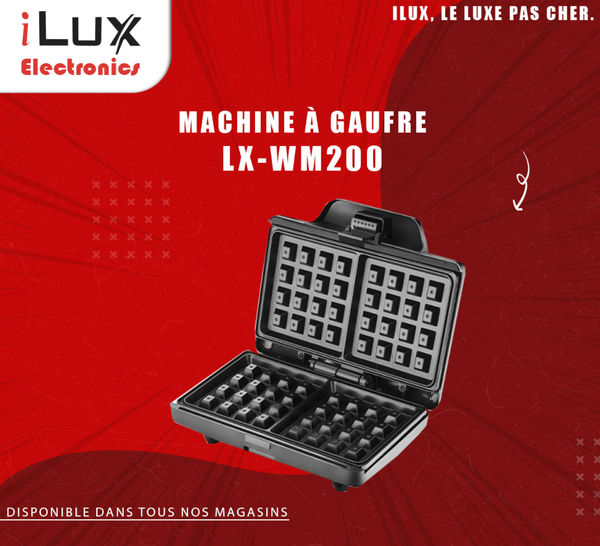 machines à gaufres iLux 