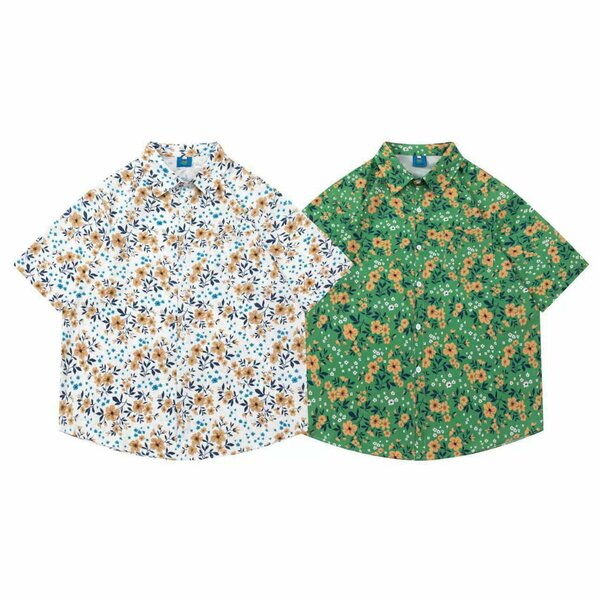 Chemise à fleurs homme été