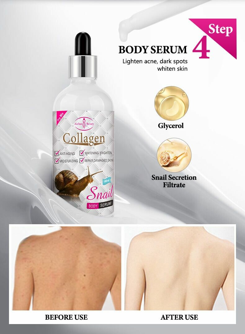 Sérum Corps Collagène Escargot