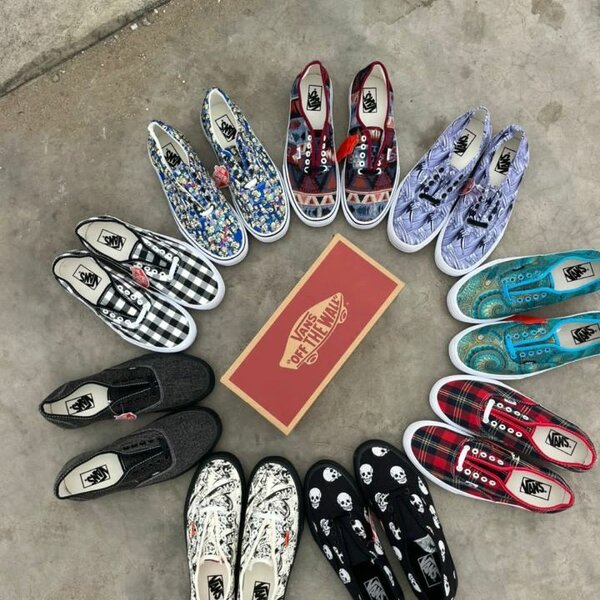 Chaussures Vans colorées
