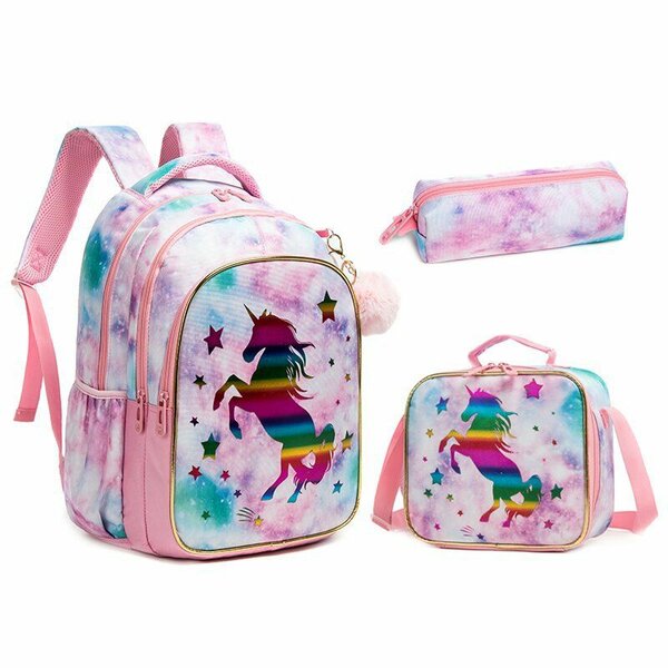 School bag and lunch bag
