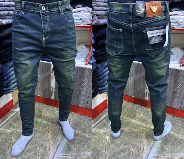 Jean slim pour hommes