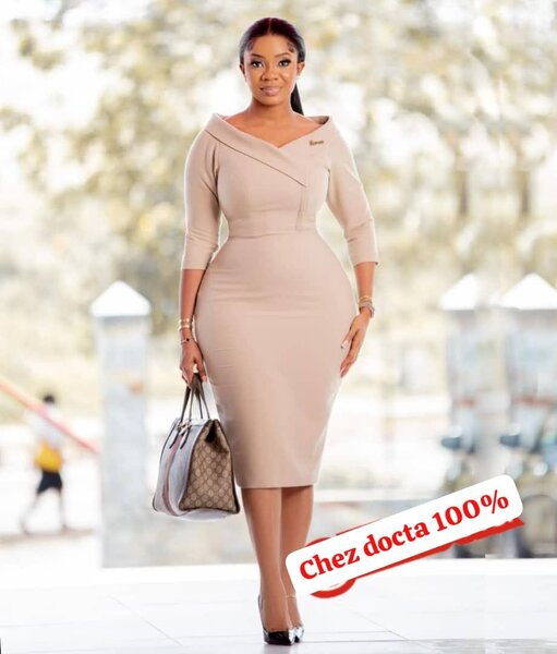 Robe Crayon Classique Femme