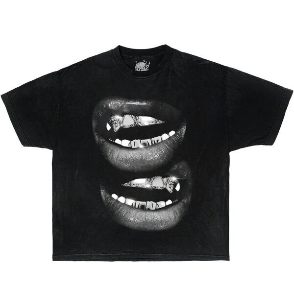 T-shirt homme graphique bouche