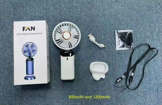 Mini ventilateur LED portable