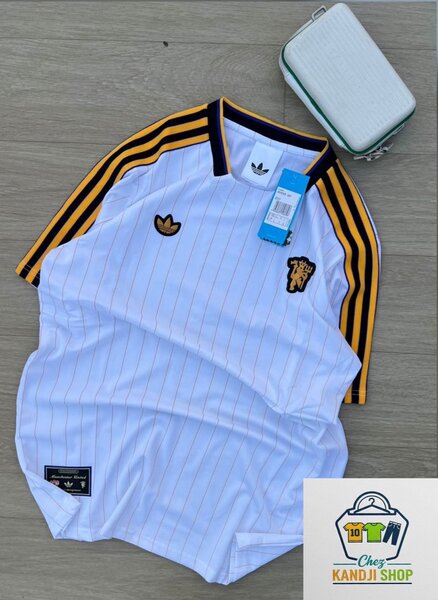 Maillot vintage Adidas rayé
