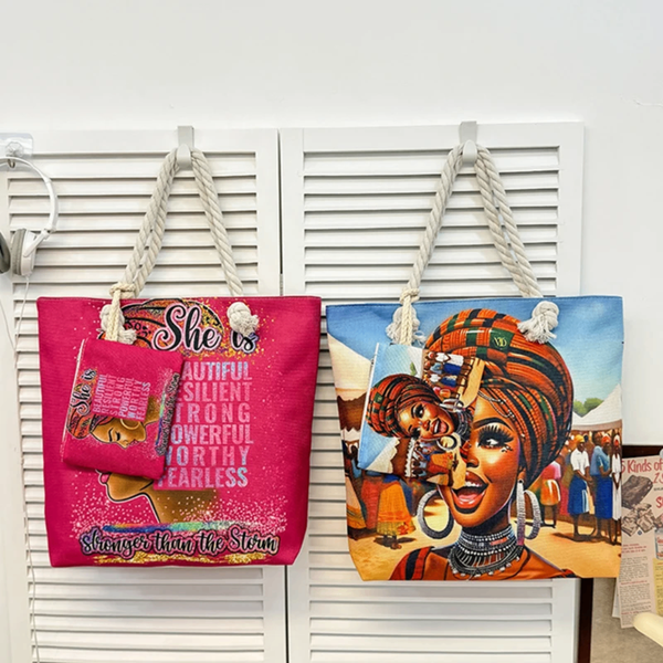 Sacs cabas colorés ethniques