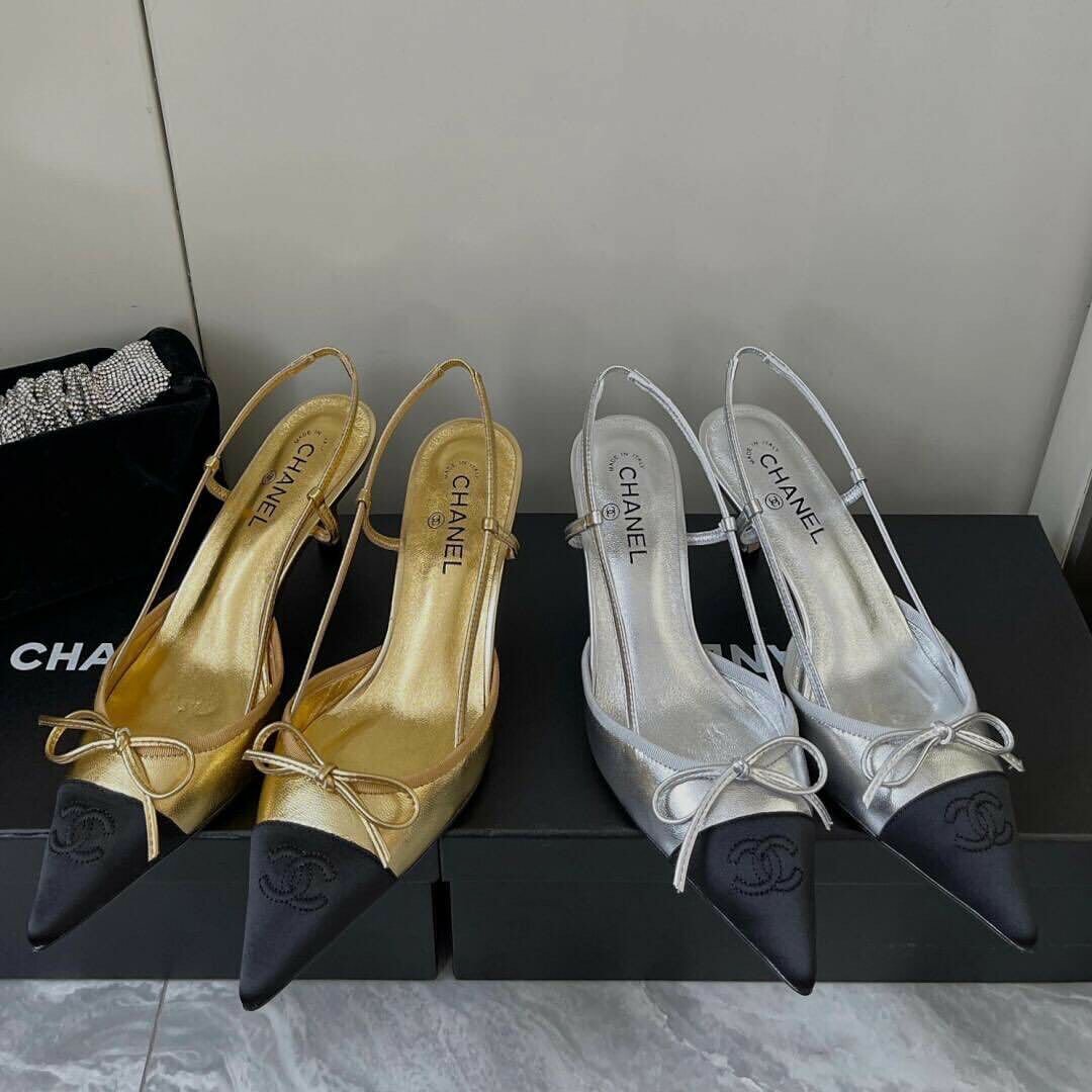 Ladies Half shoed Sandal heel