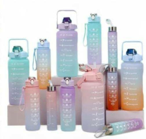 Gourdes en dégradé pastel