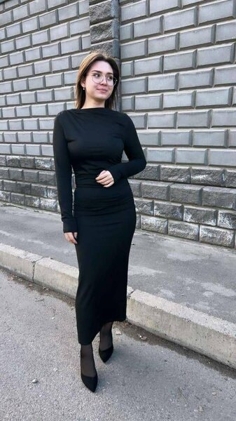 Длинное платье