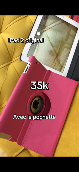 iPad 2 avec pochette