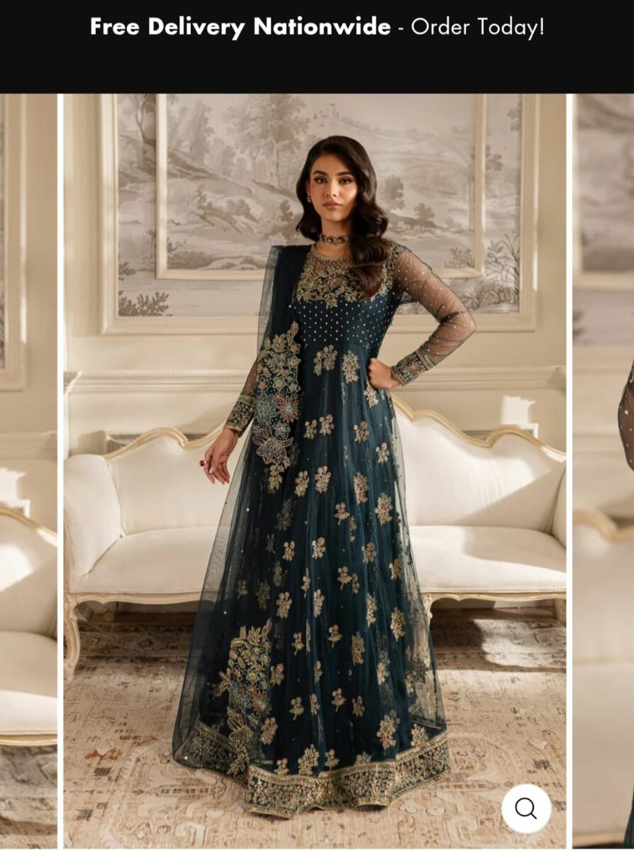 Batik studio original net frock