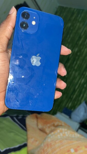 Blue Smartphone with Dual Camera