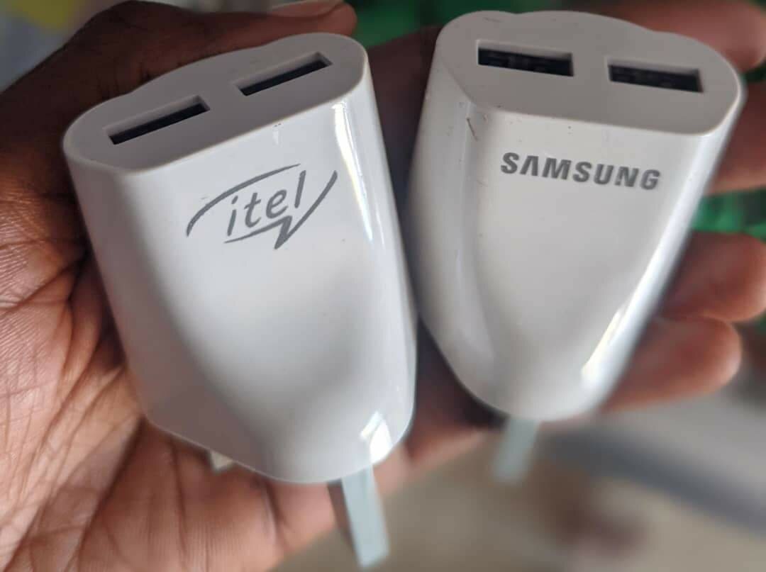 Fast phone charger heads