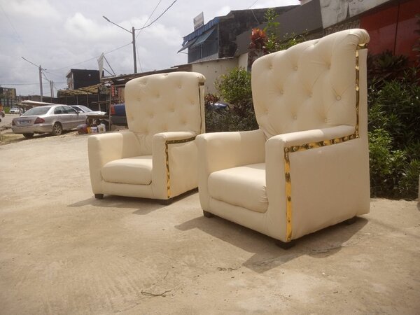 2 fauteuil de une place