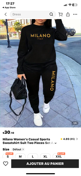 Ensemble de survêtement femme